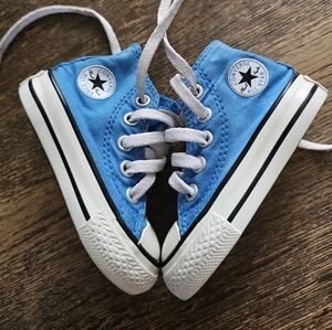 Toddler Converse Hi Tops Blue